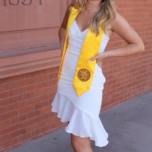 Superdown Flirty White Dress